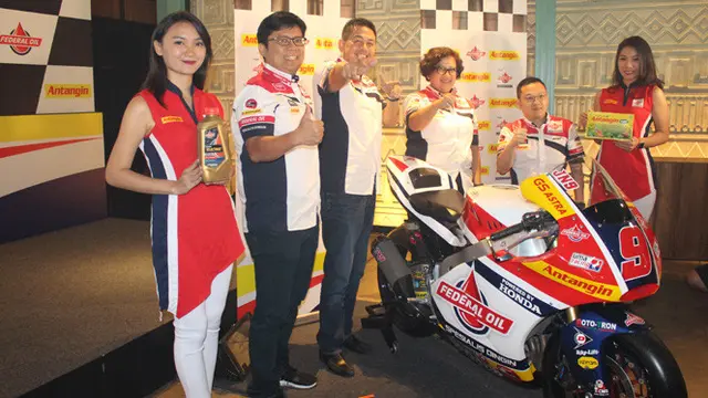 Antangin Ikuti Jejak Federal Oil Berkiprah di Ajang Balap Moto2