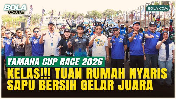 Yamaha Cup Race 2026, Tuan Rumah Sulsel Tunjukkan Kelas dengan Dominasi 13 Kemenangan