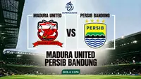 Ilustrasi Madura United versus Persib Bandung, BRI Super League. (Bola.com/AI)