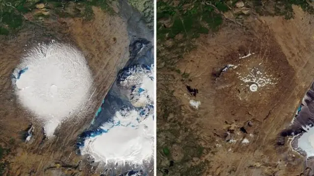 Pemakaman Gletser di Islandia