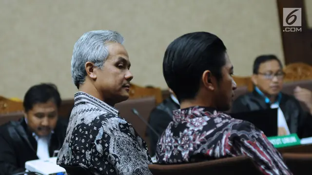 Ganjar Pranowo Bersaksi di Sidang Setya Novanto