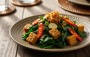 Resep Oseng Genjer Pedas dengan Tempe, Pilihan Menu Sederhana Favorit Keluarga