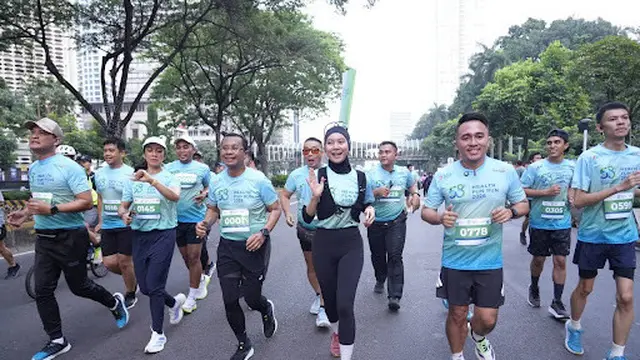BPJS Kesehatan Gelar Health Fun Run di GBK, Ajak Generasi Muda Hidup Sehat