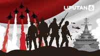 Banner Infografis Ragam HUT Ke-80 TNI Mulai Tema hingga Seragam Baru. (Liputan6.com/Abdillah)
