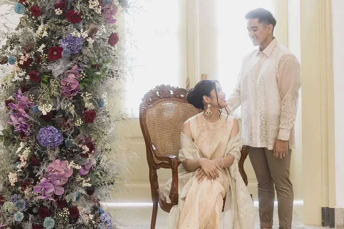 6 Potret Terbaru Prewedding Kaesang Pangarep dan Erina Gudono, Pakai Busana Formal