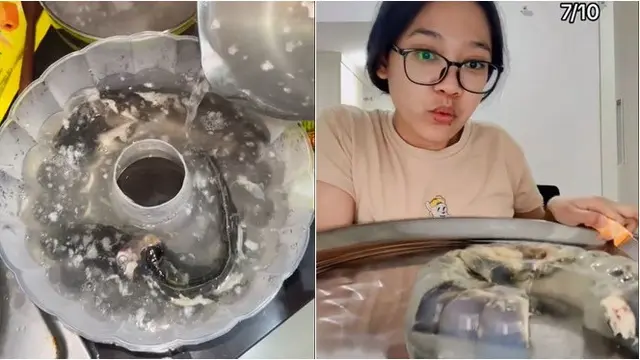 Wanita Ini Tunjukkan Cara Membuat Agar-Agar Ikan Lele, Bikin Geleng Kepala
