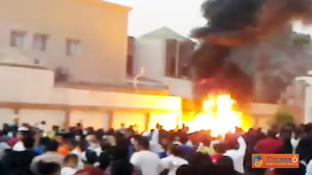 Demo di Konsulat Jenderal RI di Arab Saudi