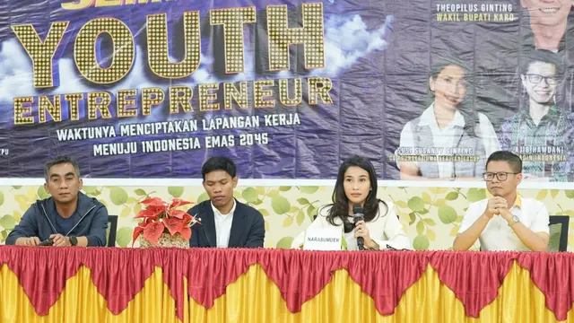 Seminar Youth Entrepreneur di Berastagi, Kabupaten Karo, Sumatera Utara