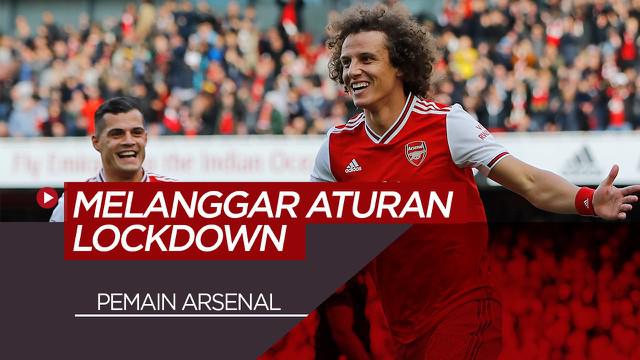 Berita Video tentang melanggarnya 4 pemain arsenal dalam masa Lockdown untuk mengurangi penyebaran COVID-19