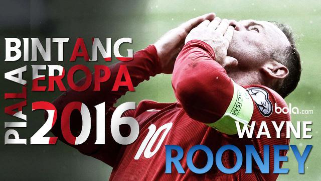 Bintang Piala Eropa 2016: Wayne Rooney