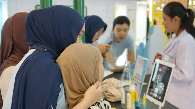 Ilustrasi Inovasi Terbaru Sunscreen dengan Sensasi Dingin