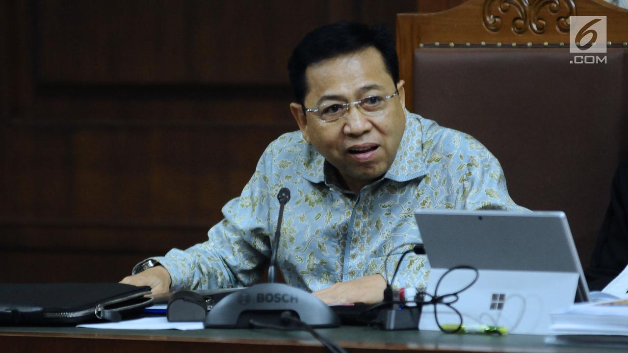 Lanjutan Sidang Setya Novanto