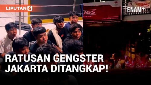 VIDEO: Gengster Jakarta Ditangkap Patroli Perintis Presisi