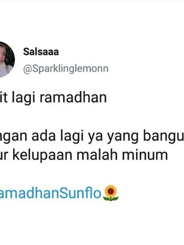 Ramadhan sebentar lagi