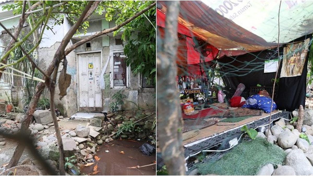 6 Potret Rumah Terduga Pelaku Penusukan Aktor Sandy Permana, Kosong Tak Terawat