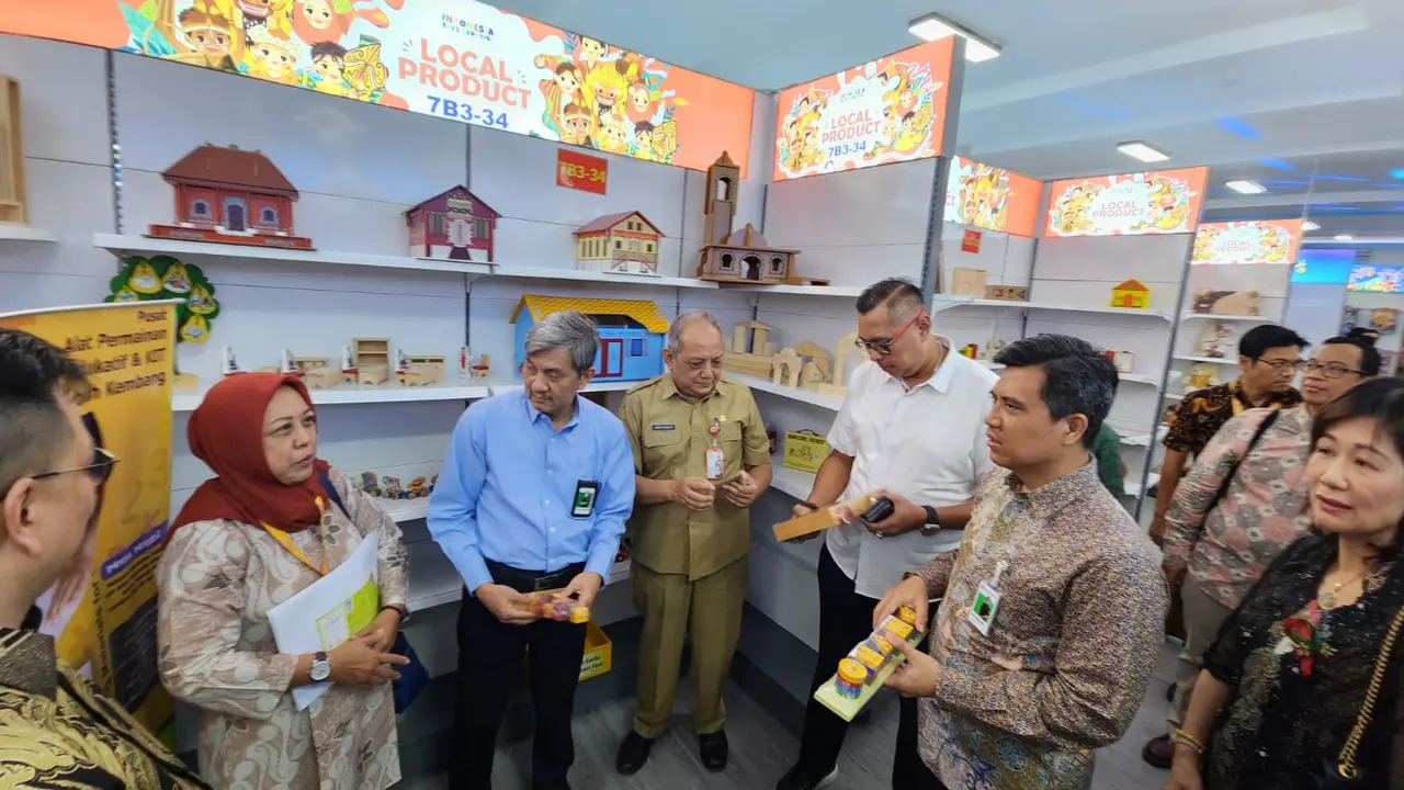 Libatkan Pelaku UMKM, Pameran Mainan Anak di Surabaya Menarik Perhatian Pemerintah