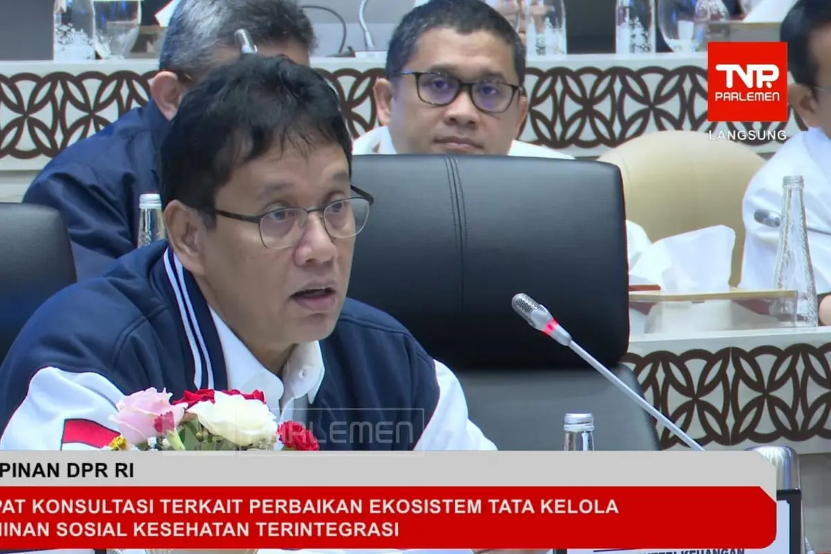 Menteri Keuangan (Menkeu) Purbaya Yudhi Sadewa saat Rapat Konsultasi Komisi DPR dengan Pemerintah, di Jakarta, Senin (9/2/2026). (Foto: Liputan6.com/Tira Santia)