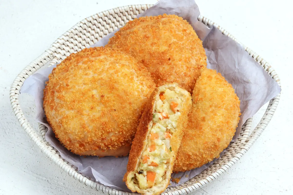 Resep Roti Kroket Goreng Korea