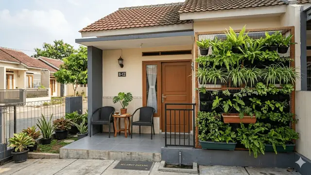 Desain Teras Rumah Subsidi