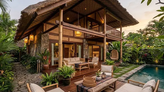 Rumah Bergaya Resort dengan Budget Terjangkau