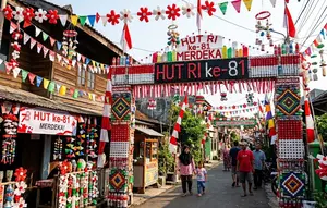 10 Desain Dekorasi HUT RI dari Limbah Plastik yang Murah tapi Mencuri Perhatian