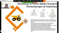 Politeknik Energi dan Pertambangan (PEP) Bandung menggelar webinar “Mengembangkan Karir di Sektor Energi dan Pertambangan".