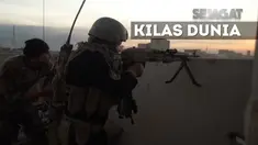 Senjata api yang digunakan untuk membunuh dua polisi akhirnya ditemukan. Pasukan Irak memperkuat kedudukan di utara Mosul, Irak.