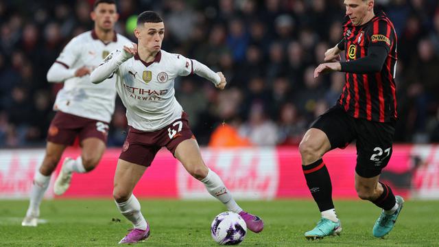 Foto: Lesatkan Gol Semata Wayang, Phil Foden Jadi Pahlawan Kemenangan Manchester City di Liga Inggris