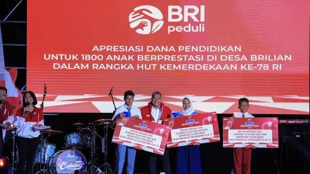 BRI Apresiasi Dana Pendidikan Bagi Para Paskibraka