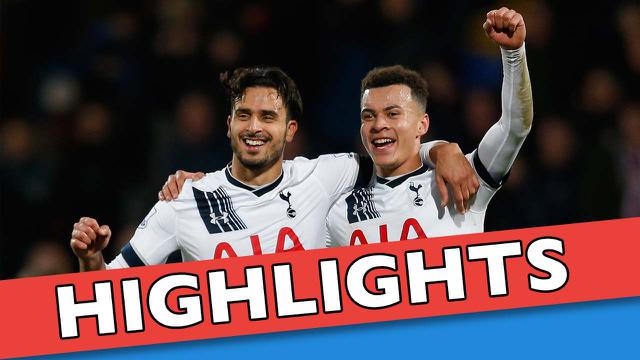 Crystal Palace vs Tottenham 1-3, Gol Indah Alli Menangkan Spurs