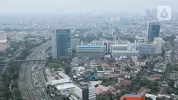 Indeks Kualitas Udara atau Air Quality Index (AQI) di Jakarta berada di angka 91. (Liputan6.com/Angga Yuniar)