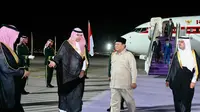 Tiba di Jeddah, Prabowo Akan Bertemu Putra Mahkota Arab Saudi untuk Bahas Haji