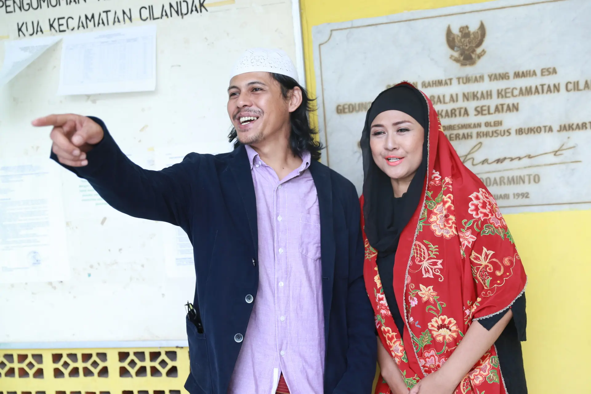 Akad Nikah Ria Irawan - Mayky (Adrian Putra/bintang.com)