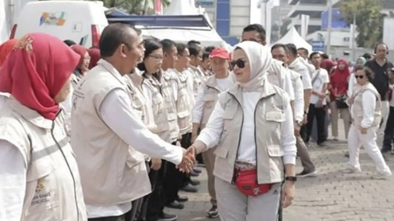Kepala BPOM Penny K. Lukito meninjau kesiapan jelang perhelatan ASIAN Games. (Foto: Instagram BPOM_RI)