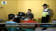 Gadis tersebut dicabuli ketiga pelaku berulang kali di berbagai tempat hingga hamil.