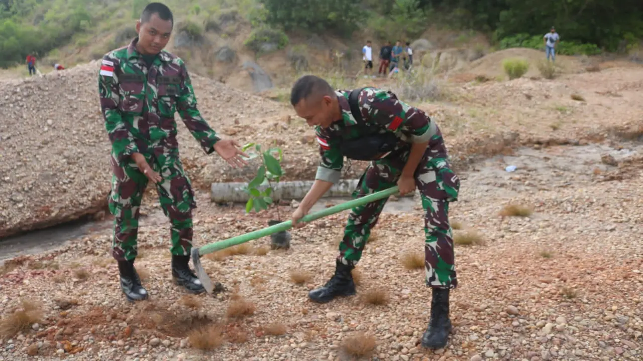 Pasukan perbatasan TNI
