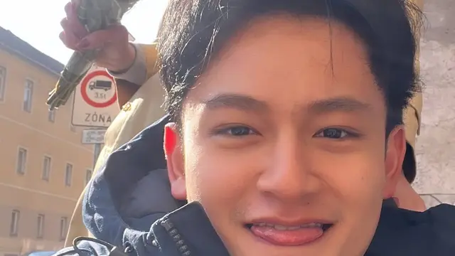 Potret Mesra Randy Martin dan Lyodra di Budapest. (instagram/randymartinnn)