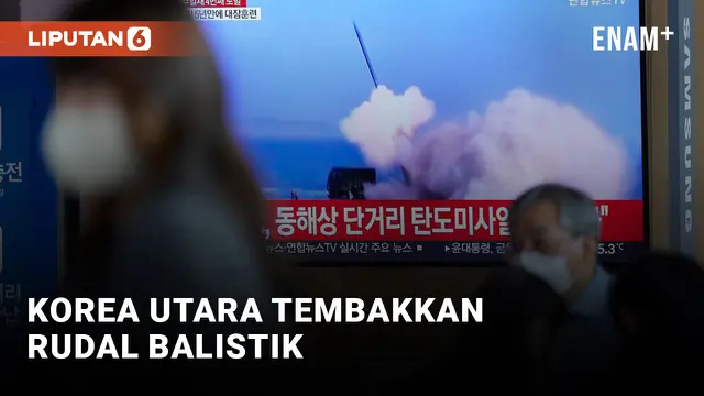 VIDEO: Korea Utara Tembakkan Rudal Balistik ke Jepang