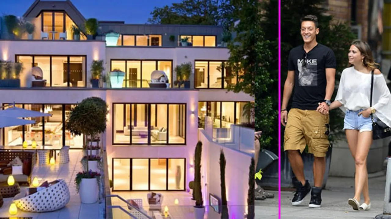 Rumah Mesut Ozil dan Mandy