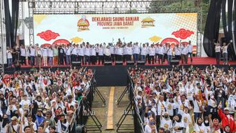 Ribuan Warga Bandung Deklarasikan Dukungan untuk Ganjar Pranowo Sebagai Capres 2024