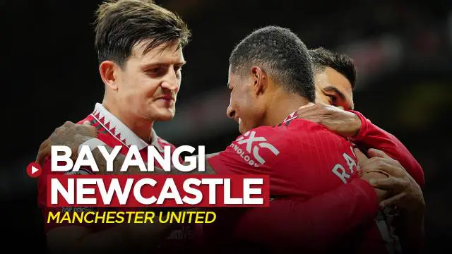 MOTION GRAFIS: Klasemen Liga Inggris, MU Membayangi Newcastle United di Peringkat 4