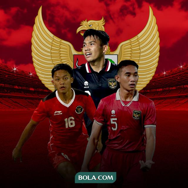Timnas Indonesia - Rizky Ridho, Witan Sulaeman, Ilham Rio Fahmi