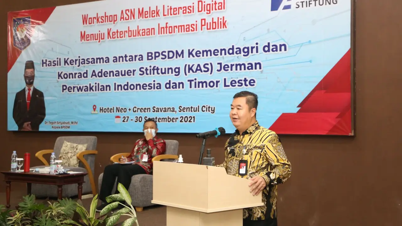 Kepala BPSDM Kemendagri Dorong Para ASN Tingkatkan Kapasitas Literasi Digital