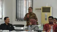 Anggota Komisi VII DPR Samuel Wattimena. (Liputan6.com/Delvira Hutabarat).