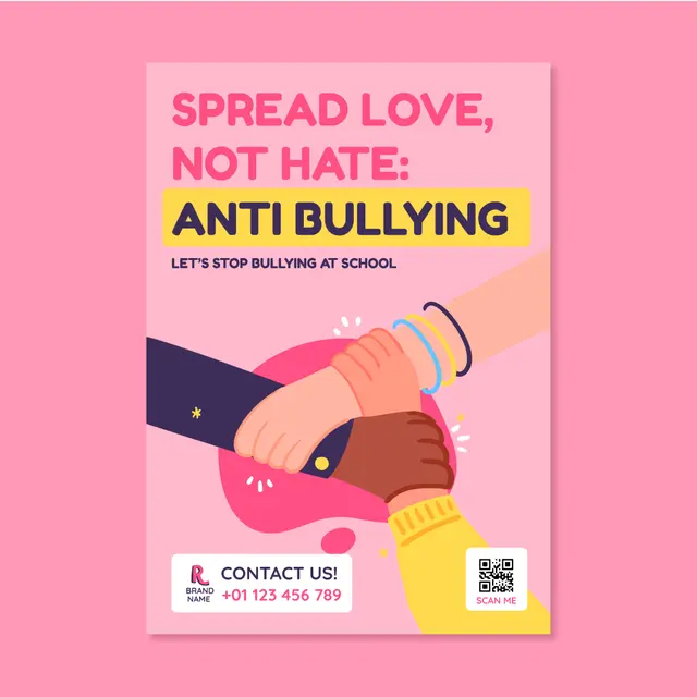 Poster Stop Bullying (foto by Freepik)