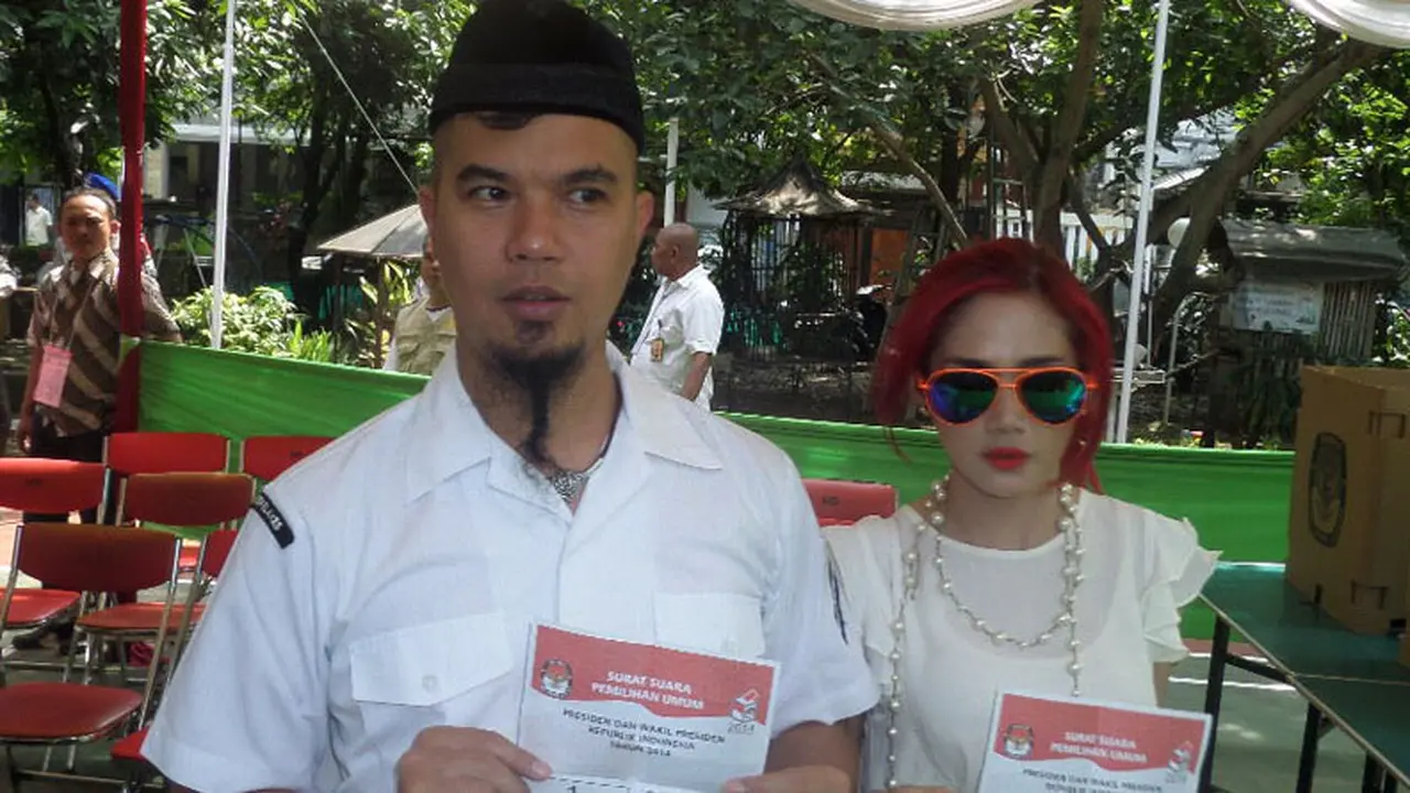 Ahmad Dhani dan Mulan Jameela