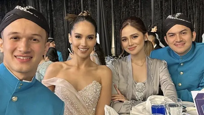 Adu Gaya Syifa Hadju dan Cinta Laura Menghadiri Kondangan