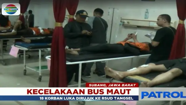 Sebagian besar korban meninggal kecelakaan maut adalah ibu-ibu dari rombongan wisata Tangkuban Perahu