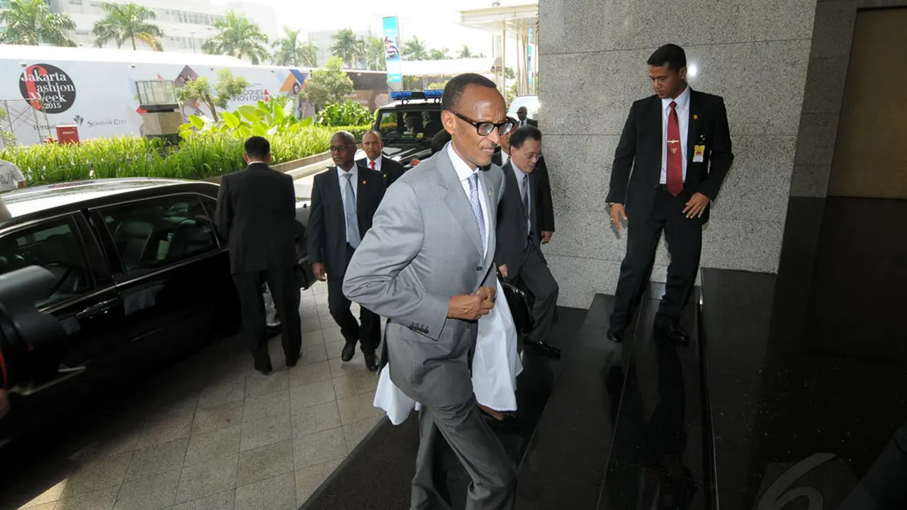 Presiden Rwanda Kunjungi Markas Liputan6.com
