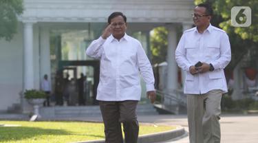 Prabowo Subianto dan Edhy Prabowo